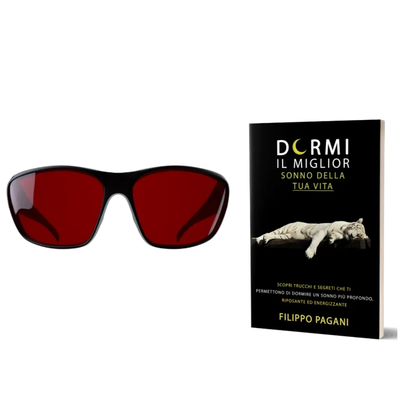 Occhiali rossi Spartan Vision di Spartan Health